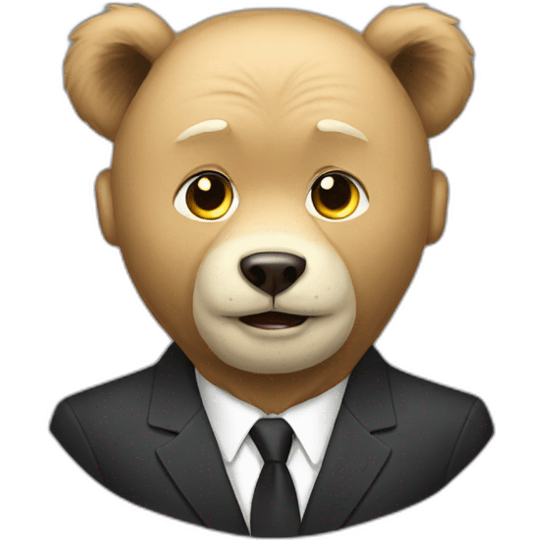 Putin in his bear emoji