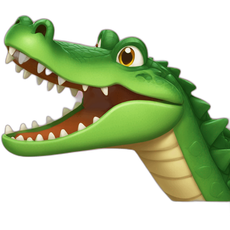 dangerous and horror Crocodile, alligator  emoji