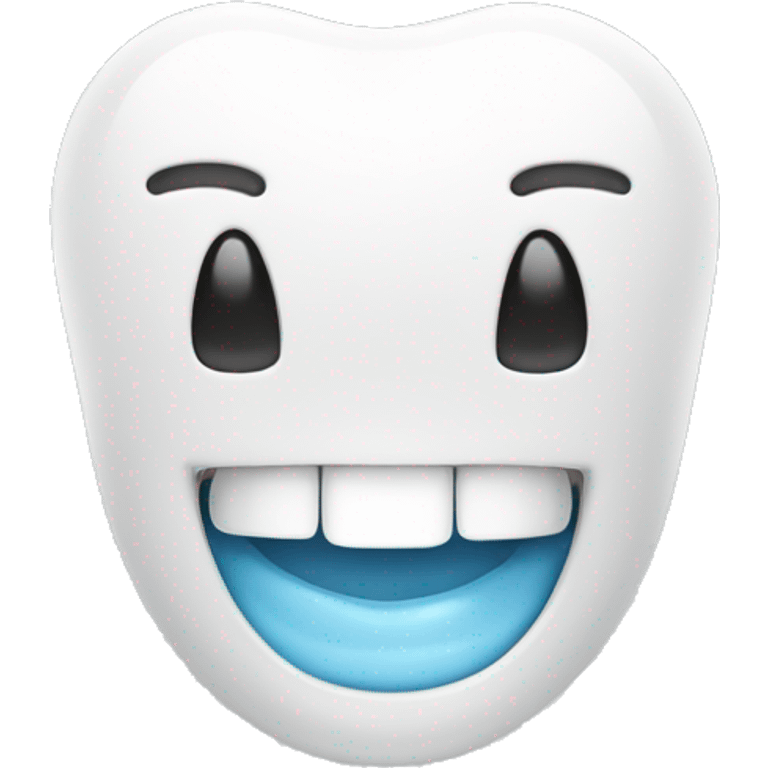 intraoral scaner color white emoji