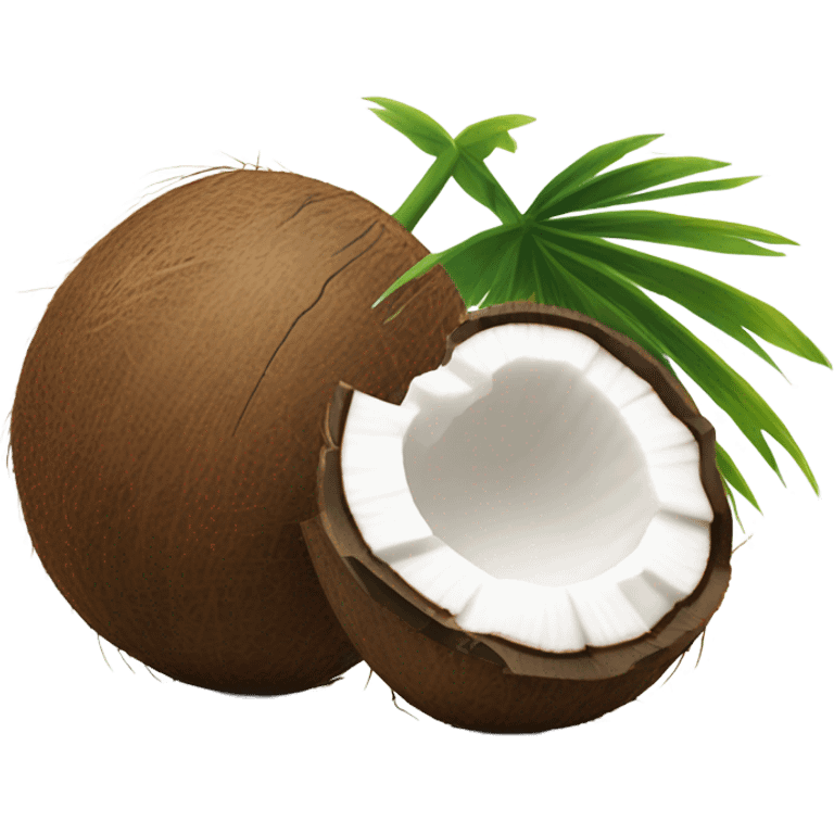 Coconut emoji