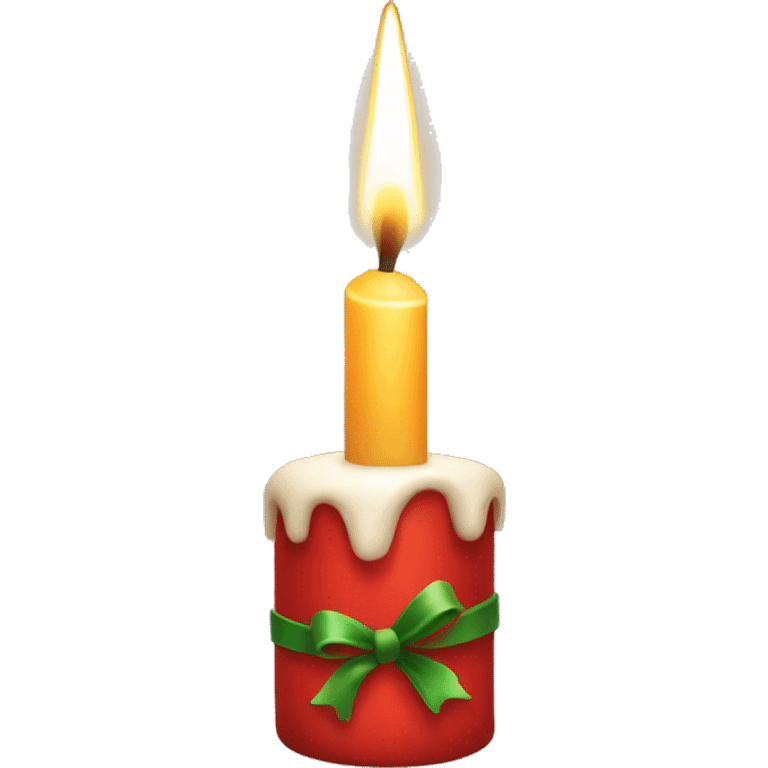 christmas candle emoji