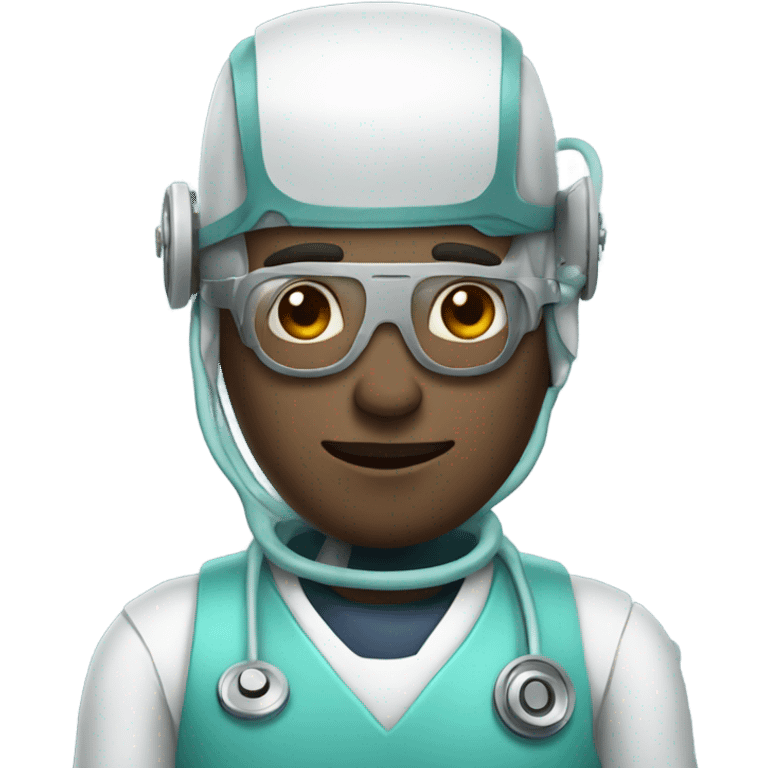 Robot surgeon  emoji