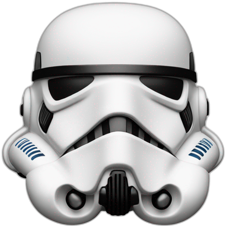 stormtrooper riendose emoji