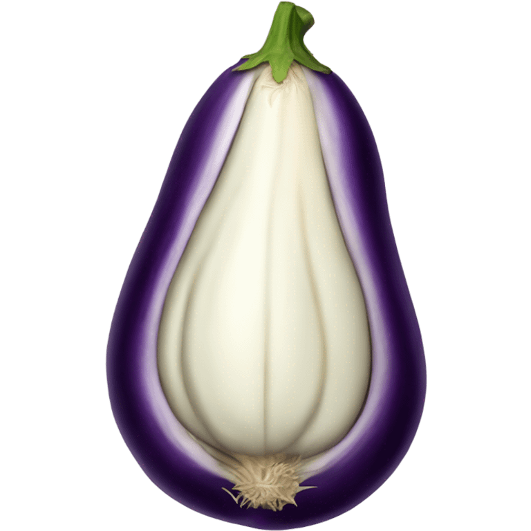 Cold eggplant emoji