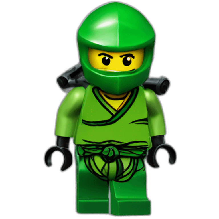 Lego ninjago green emoji