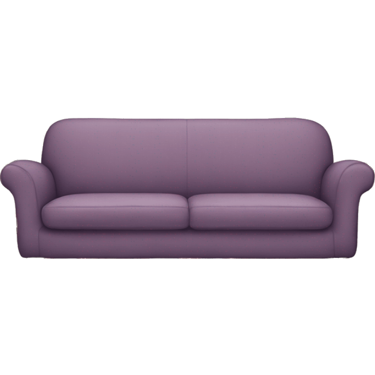 Couch with flower fabric emoji