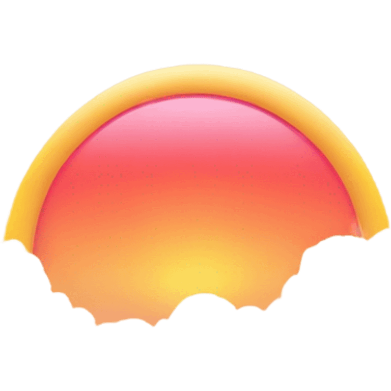 Sunrise emoji