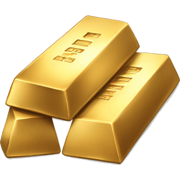 A gold bar emoji