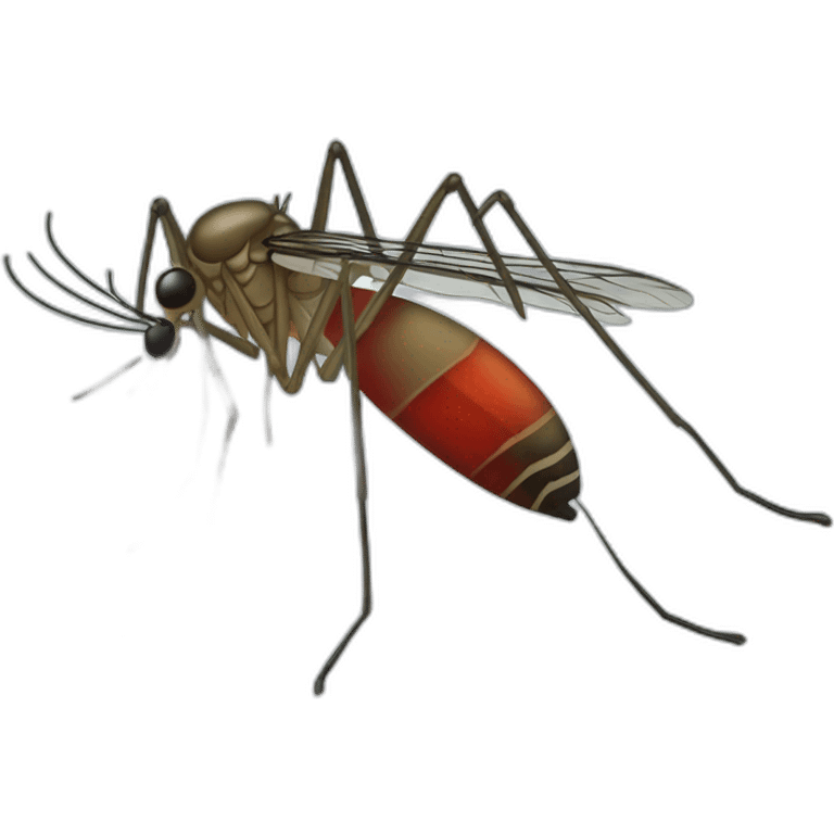 Mosquito of dengue emoji