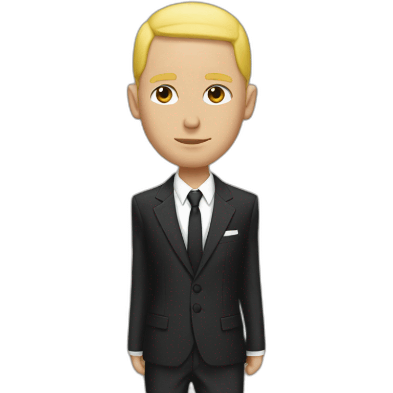 Eminem formal suit emoji