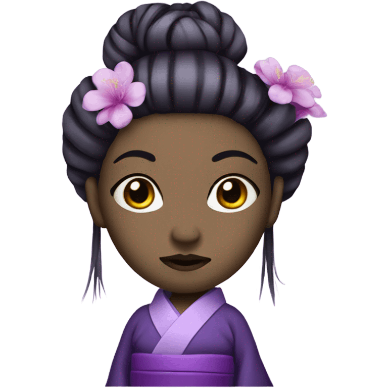 Purple geiko emoji