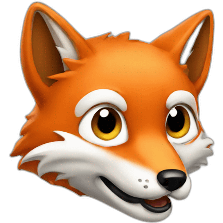 fox puke emoji