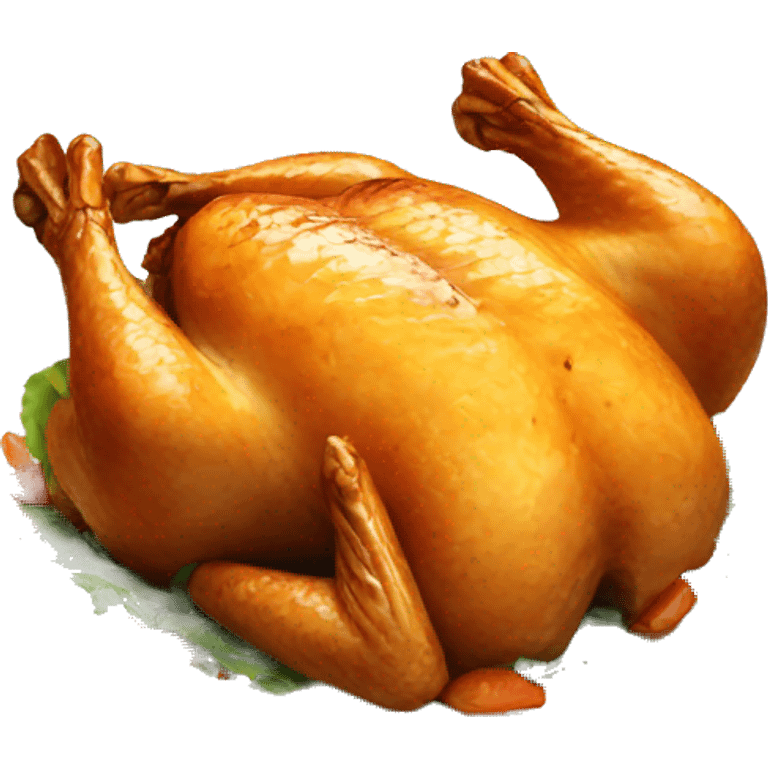 roasted chicken emoji