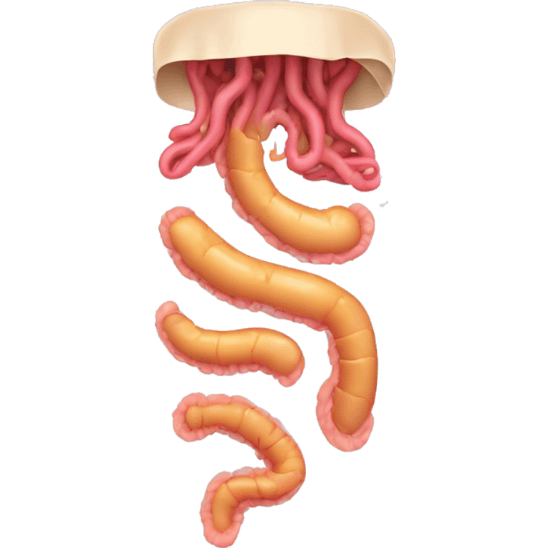 human digestive system emoji