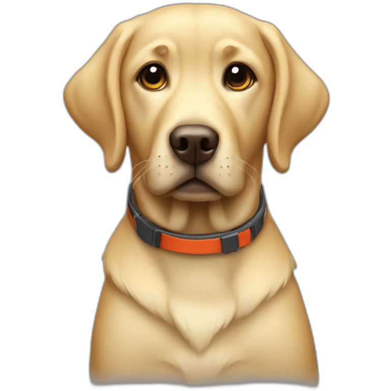 computer nerd labrador emoji