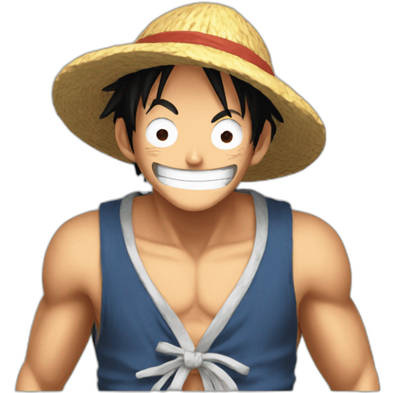 Luffy emoji