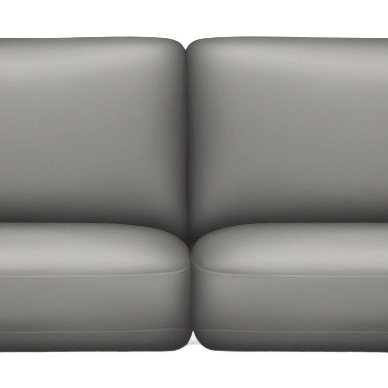 Gray sectional couch  emoji