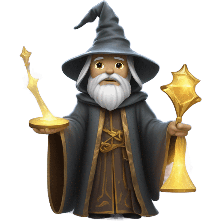 wizard holding database emoji