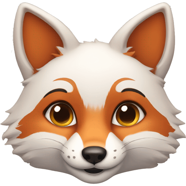 cute fox face emoji