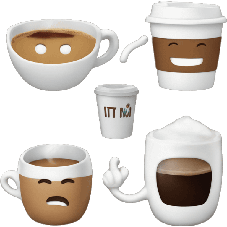 I’m and 1l coffee  emoji