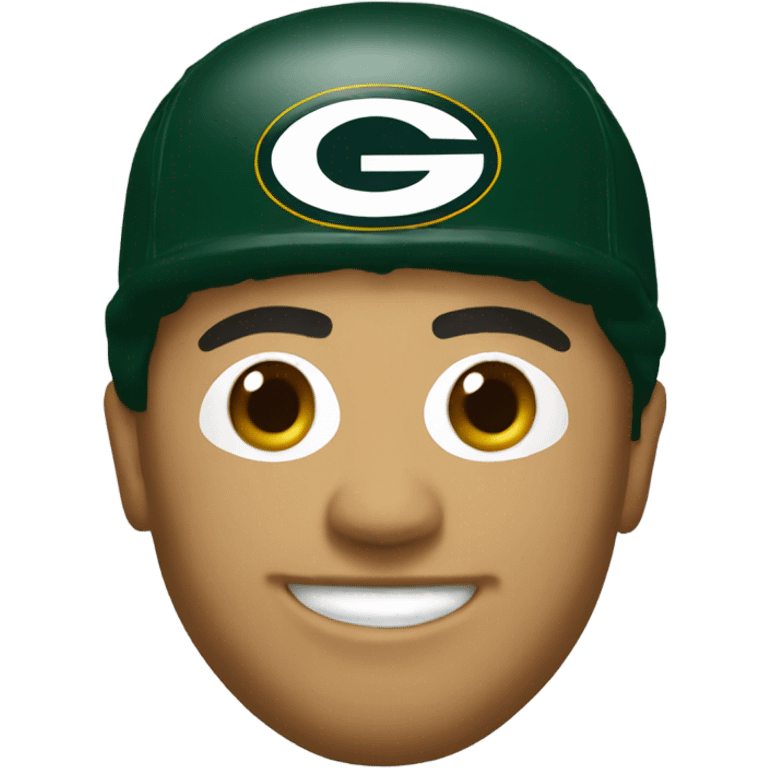 Green Bay packers cheese head emoji