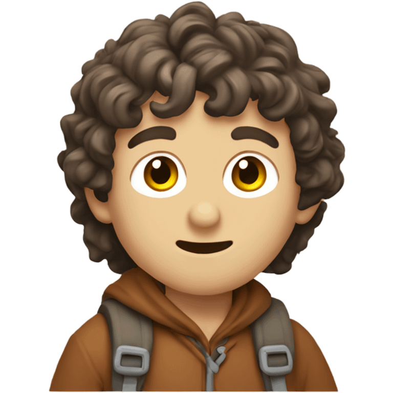 Frodo hiking emoji