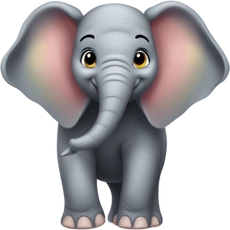 Gay elephant emoji