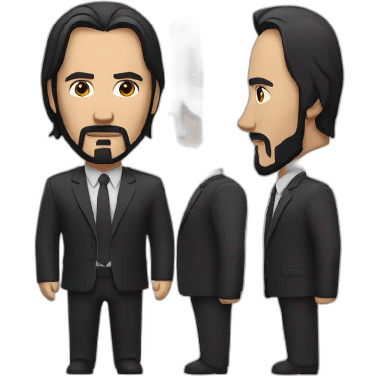 John wick as a leader emoji