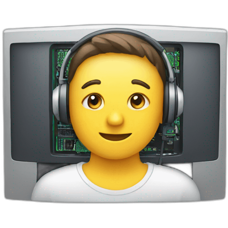 Computer support emoji