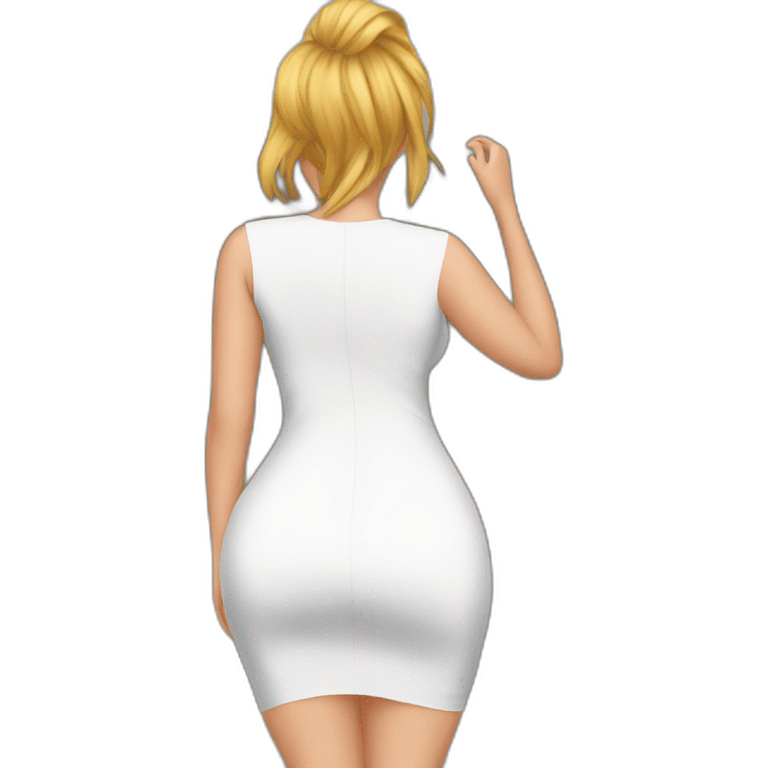 Pawg dress from behind emoji