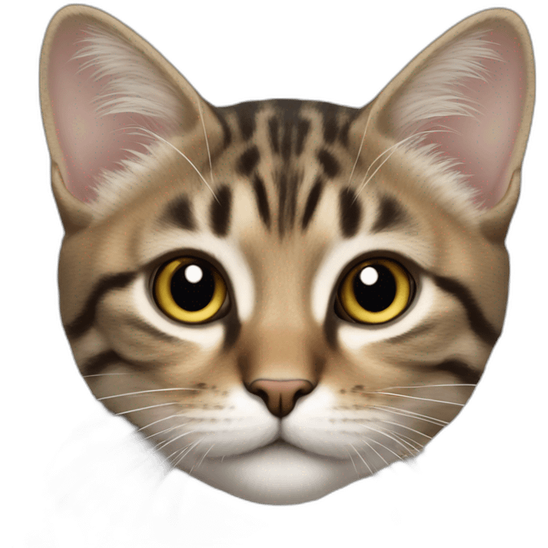 Une chatte qui se fait bz emoji