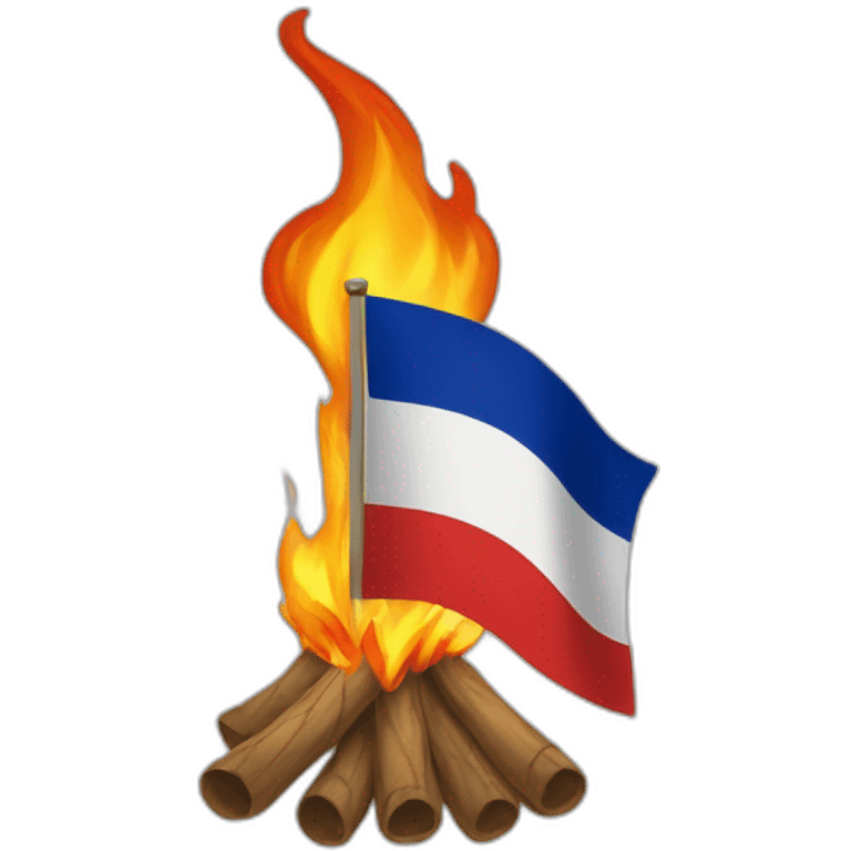 burning-flag-france emoji