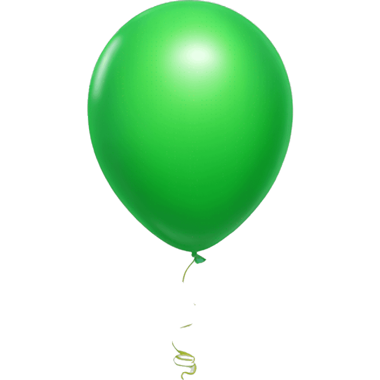 Green baloon emoji