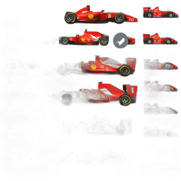 Ferrari F1 emoji