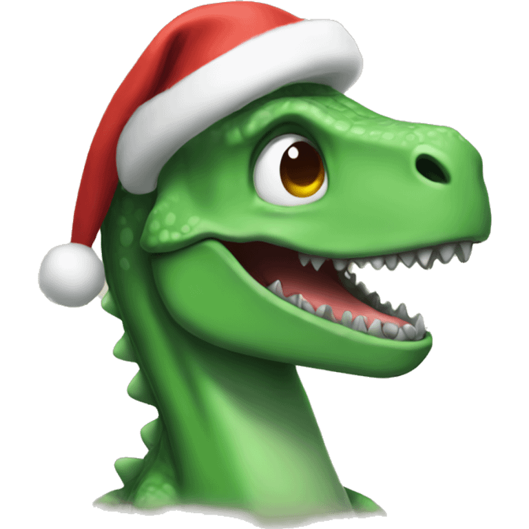 Dino Xmas emoji