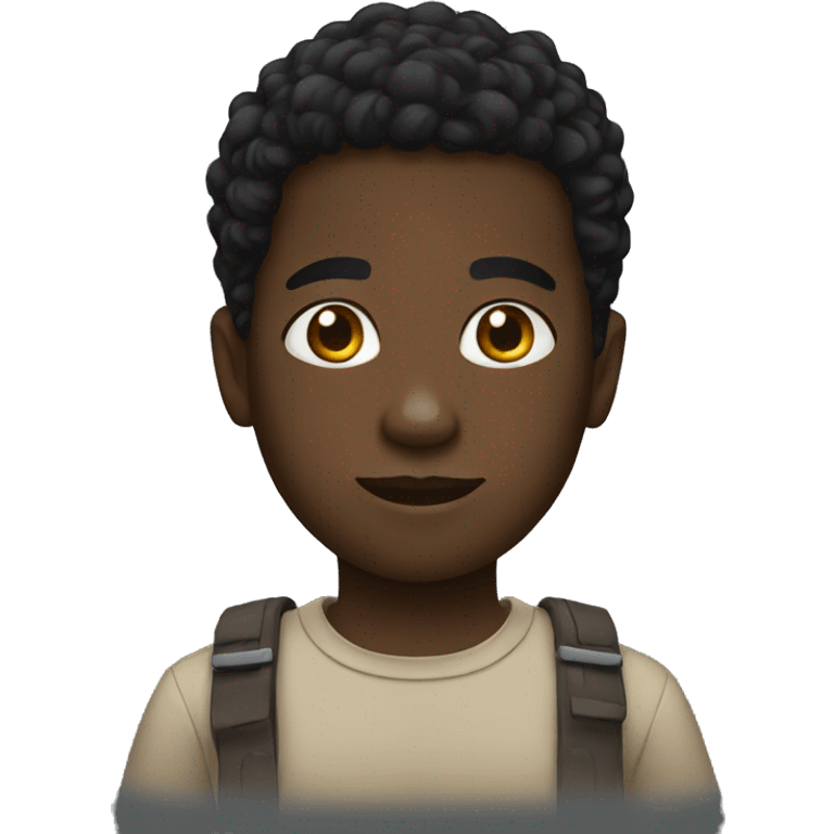 Black boy emoji