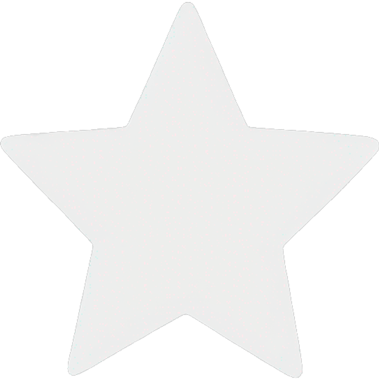 Black star outline emoji