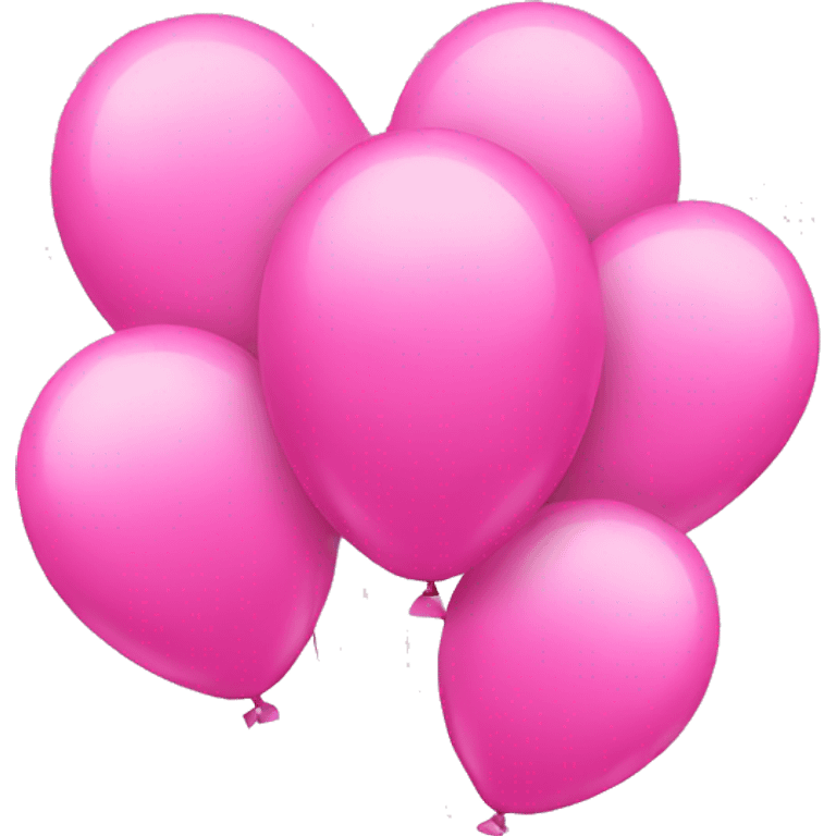 Pink balloons emoji