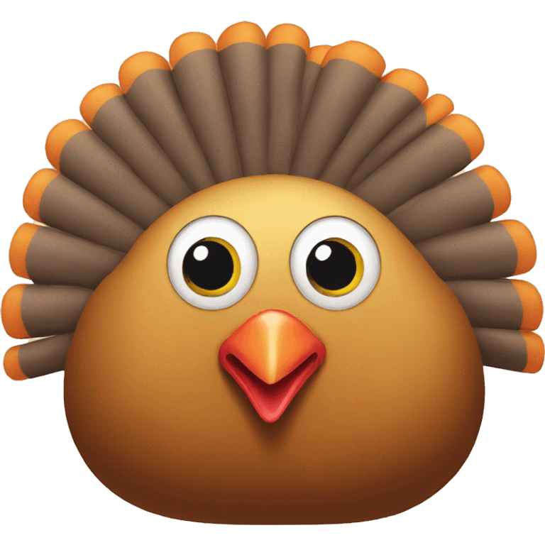 Turkey meet slice emoji