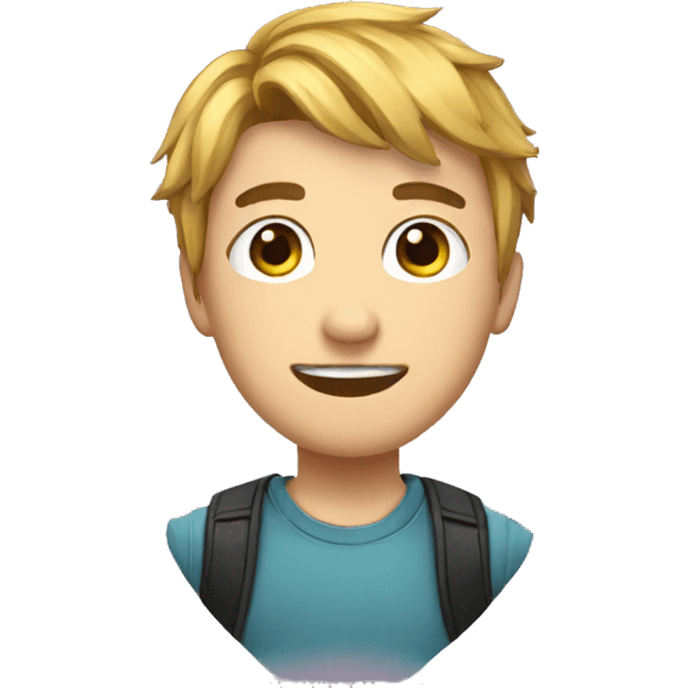 a streamer boy emoji