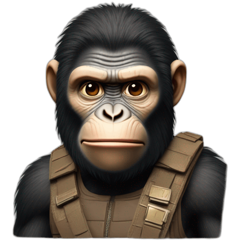 Caesar planet of the apes emoji