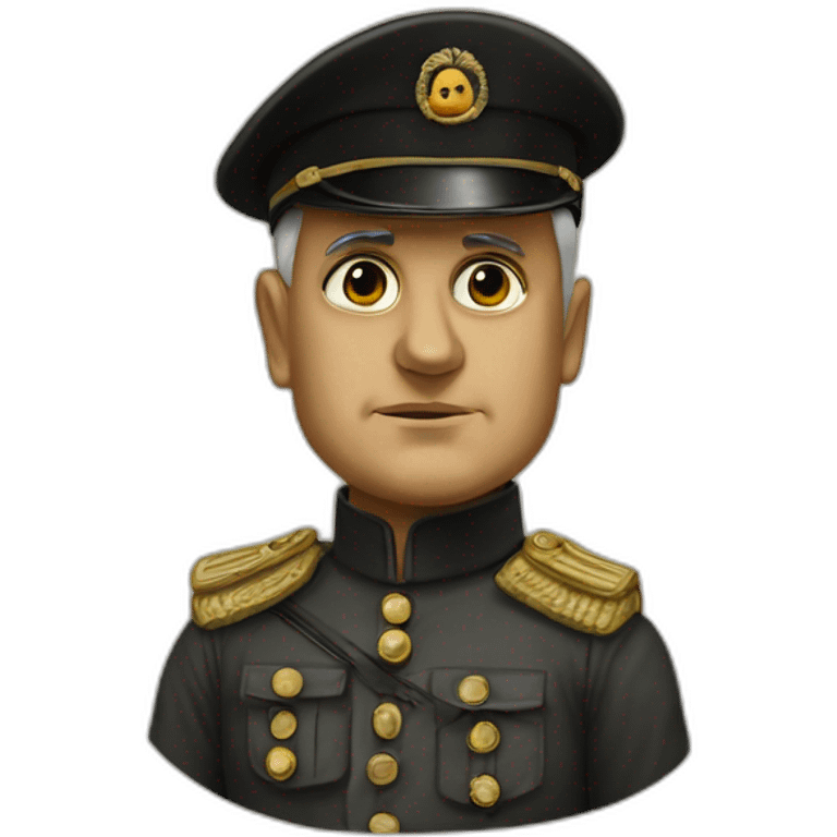 benito mussolini emoji