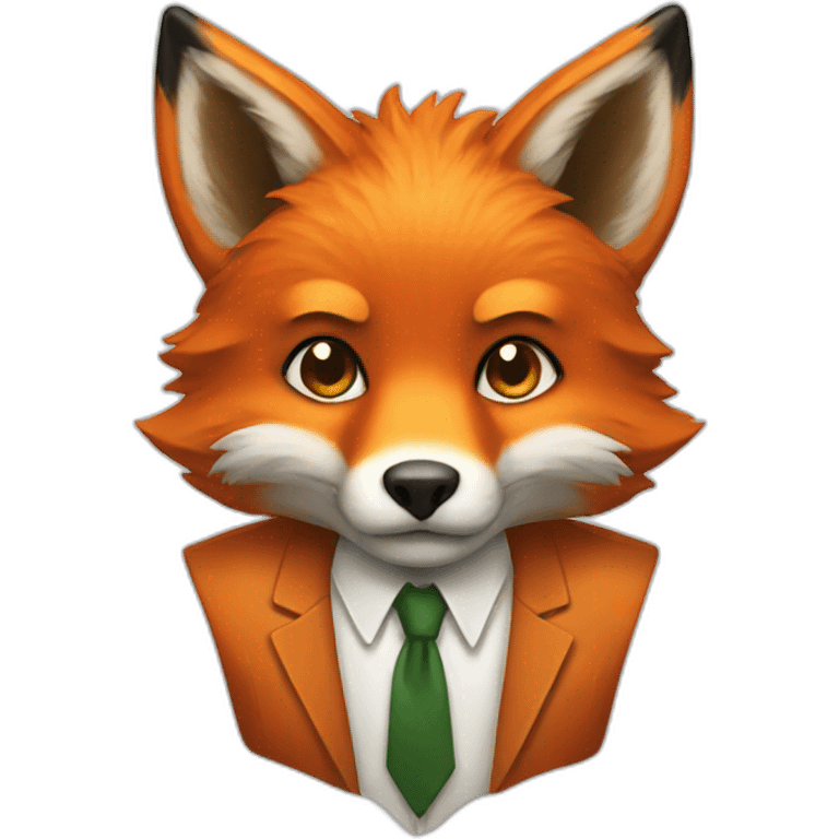 fox suit emoji