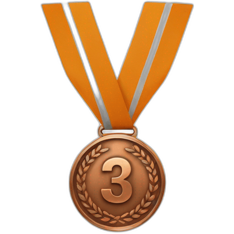 Bronze 3nd place medal emoji