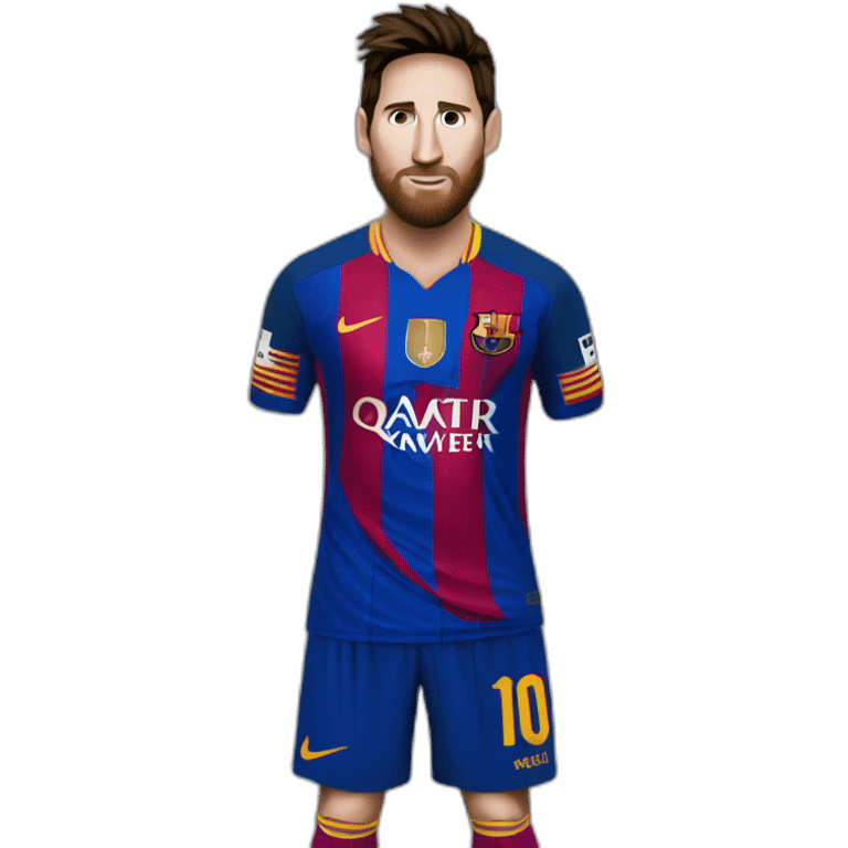 Messi gracioso emoji