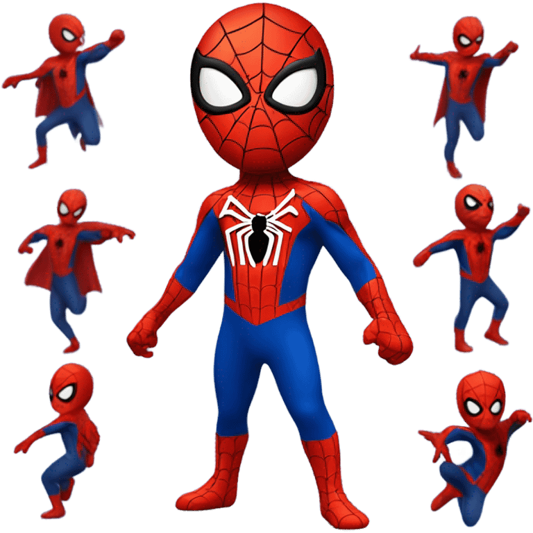 My little Spider-Man Spider-Man emoji