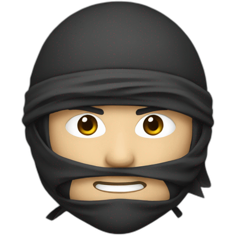 ninja face emoji