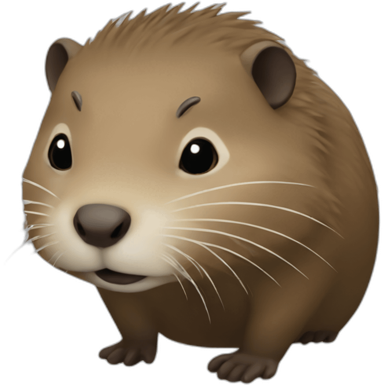 Nutria bonita emoji