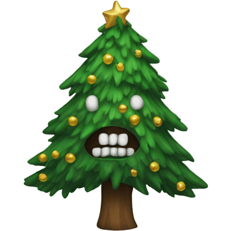 dead christmas tree emoji