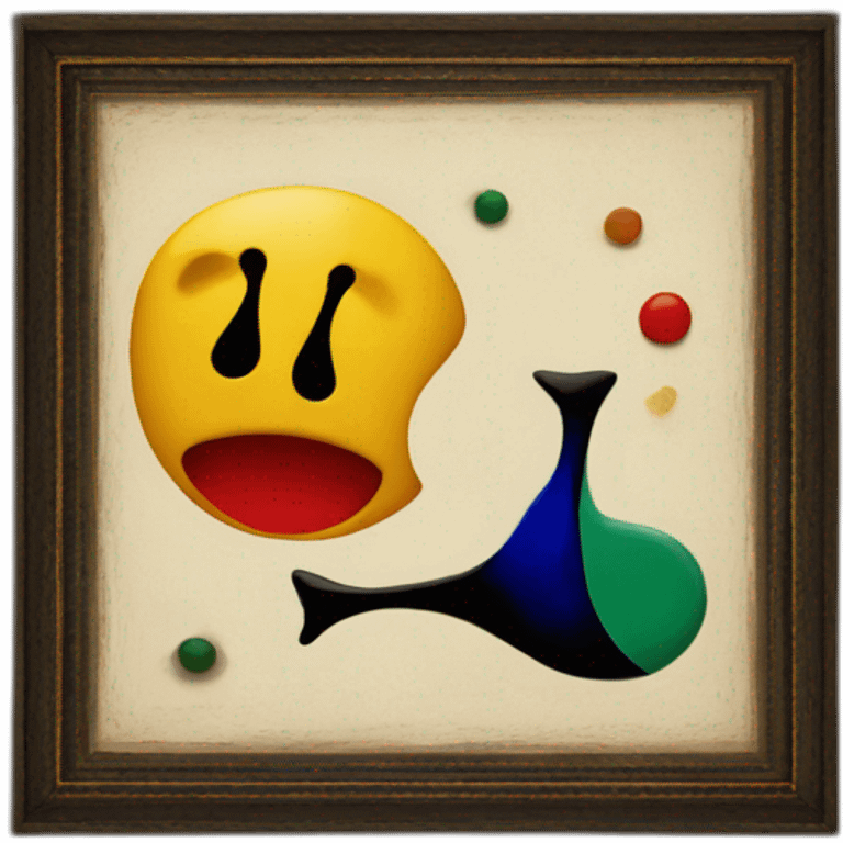 Miro painting emoji